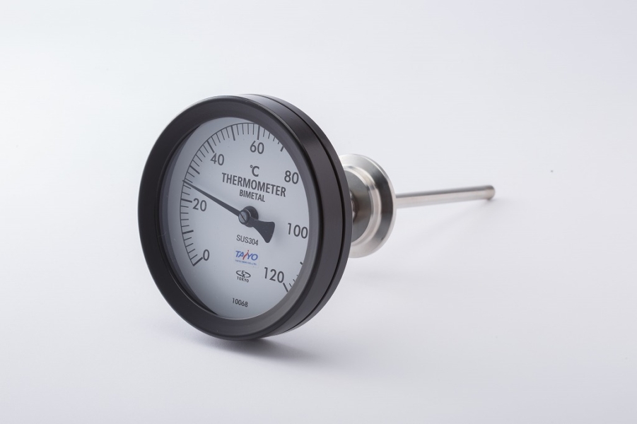 サニタリーバイメタル温度計 | 大洋計器株式会社
